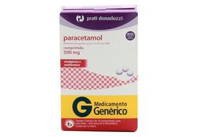 Paracetamol 500mg C/20 Comprimidos