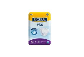 Fralda Geriátrica Bigfral Regular Plus XG 7 unidades