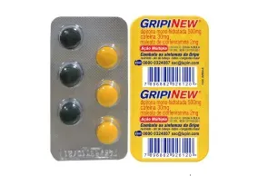 Gripenew 250mg + 30mg + 2mg 6 comprimidos revestidos