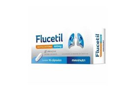 Flucetil 600mg 16 cápsulas gelatinosa