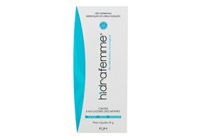 Hidrafemme Gel com8 Aplic 8 aplicações