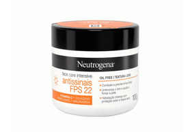 Neutrogena Face Care Intensive Creme Antissinais FPS 22 100g