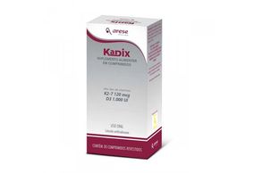 KADIX C/30 COMP REV-DEMAIS PROD 120MCG + 1000UI 30 unidades