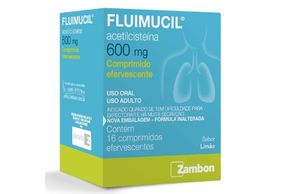 Fluimucil 600mg 16 Comprimidos