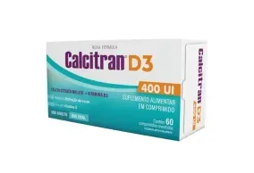 Calcitran D3 1.000UI 30 comprimidos