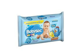Lenços Toalhinhas Umedecidos Babysec Galinha Pintadinha 92 Unidades