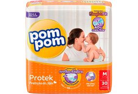 Fralda Pom Pom Protek Jumbo Média