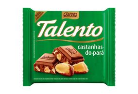 Chocolate Talento Garoto Castanhas-do-pará  25g