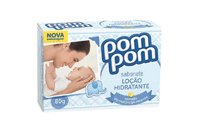 Sabonete em Barra Pom Pom Loção Hidratante 70g