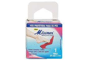 Fita Protetora para os Pés Missner 2,5cm x 3m