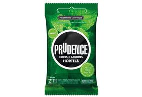 Prudence Cor & Sabor Hortelã Preservativo 3 Unidades