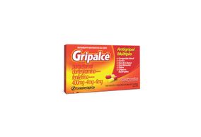 Gripalcê 4mg + 4mg + 400mg 20 cápsulas