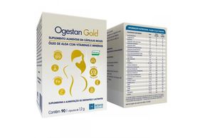 Suplemento Alimentar Ogestan Gold 90 Cápsulas