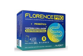 Suplemento Alimentar Florence Pro 6 sachês com 4g