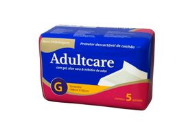Lençol Protetor Adultcare 5 unidades