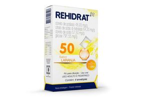 Rehidrat 50 373mg Envelope Laranja 4X7,625g