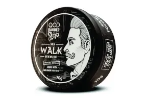 Pomada Capilar Fixação Média QOD Barber Shop Take a Walk on the Wild Side 70g