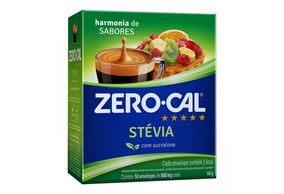 Adoçante em Pó Zero-Cal Stevia 50 Saches de 800mg