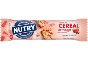 Barra de Cereal Nutry - Morango com Chocolate  22g unidade