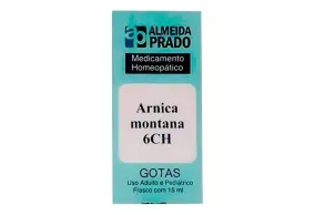 Arnica Montana 6CH Almeida Prado 15ml em gotas