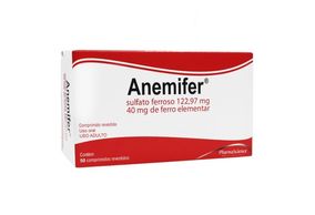 Anemifer 40mg 50 comprimidos revestidos