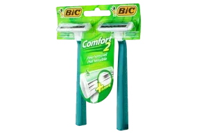 Aparelho de Barbear BIC Comfort 2 Twin Pele Sensível 2 unidades