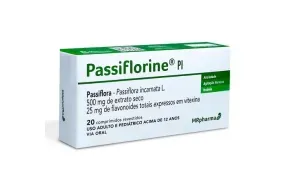 Passiflorine PI 500mg 20 comprimidos Revestidos