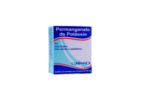 Permanganato de Potássio Uniphar 100mg 10 unidades