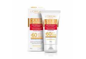 Protetor Solar Facial L'Oréal Expertise Antirrugas FPS60 com 40g