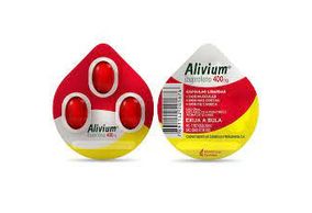 Alivium 400mg 3 cápsulas moles