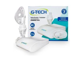 Nebulizador e Inalador de Ar Comprimido G-Tech Compact DC1