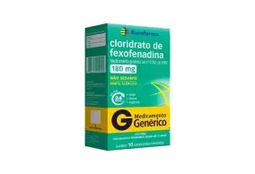 Fexofenadina 180mg 10 comprimidos revestidos