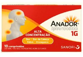 Anador 1g 10 comprimidos