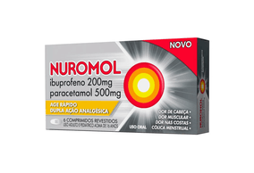 Nuromol 200mg + 500mg 6 comprimidos
