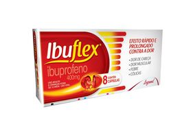 Ibuflex 400mg 8 comprimidos
