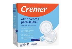 Absorvente Seios Cremer 12 unidades