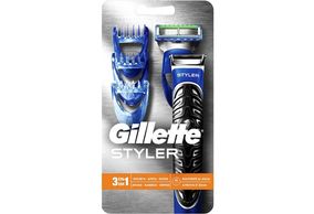 Aparelho Barbear Gillette ProGlide Styler 3 em 1 aparelho + cartucho + pente  3 unidades