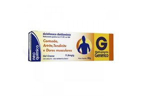 Diclofenaco Dietilamônio Gel 11,6mg/g 60g
