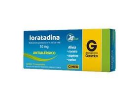 Loratadina 10mg 12 comprimidos Cimed