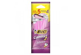 Depilador Bic Comfort 2 Woman com 5 unidades