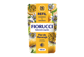 Sabonete Líquido Flor de Maracujá Fiorucci Refil 440ml