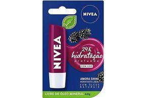 Batom Protetor Labial Nivea Amora Shine 4,8g