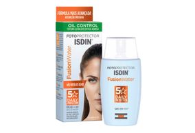 Protetor Solar Facial Isdin Fusion Water FPS 60 50ml