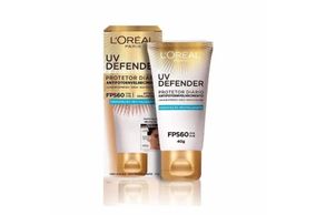 Protetor Solar Facial Anti-Idade L'Oréal UV Defender FPS60 40g