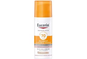 Protetor Solar Facial Eucerin Pigment Control Tinted FPS 70 médio 50mL unidades