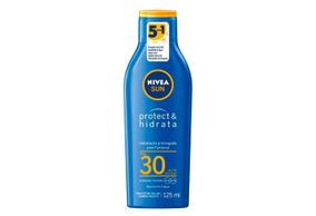 Protetor Solar Corporal e Facial Nivea Sun Protect & Hidrata FPS 30 125ml