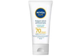 Protetor Solar Facial Nivea Sun Toque Seco Antissinais FPS 70 40ml