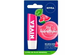 Batom Protetor Labial Nivea Melancia Shine 4,8g