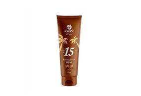 Bronzeador Anasol Bronzeamento Rápido FPS 15 loção 120g