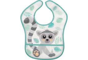 Babador com Bolso Buba Baby 3+ Meses Lêmure 1 unidade